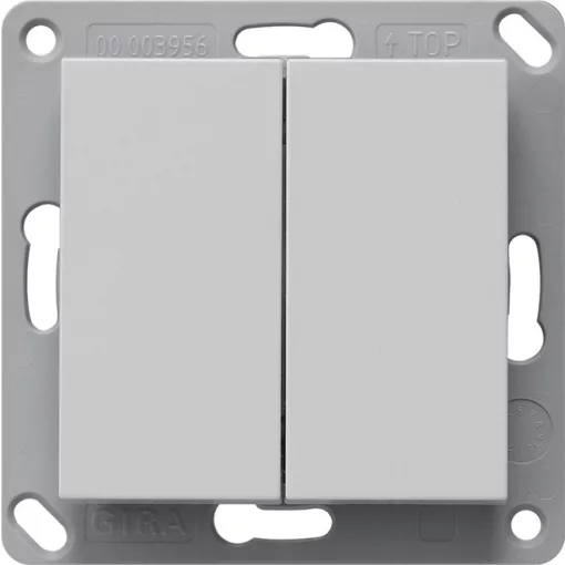 GIRA 5178015 KNX-RF-tapintásérzékelő System 55 | 2-csatornás | szürke matt
