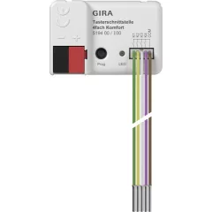 GIRA 519400 Nyomógomb-buszcsatoló | 4-csatornás, Komfort