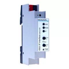   WEINZIERL 5248 KNX IP-interfész | DIN sínre szerelhető, KNX Secure