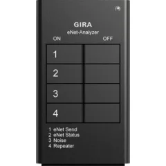   GIRA 530400 eNet rádiófrekvenciás diagnosztikai eszköz | Standard