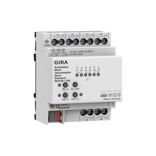 GIRA 502300 KNX univerzális hajtómű | 6-szoros, standard