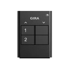 GIRA 535210 eNet rádiós kézi adó | 2-csatornás