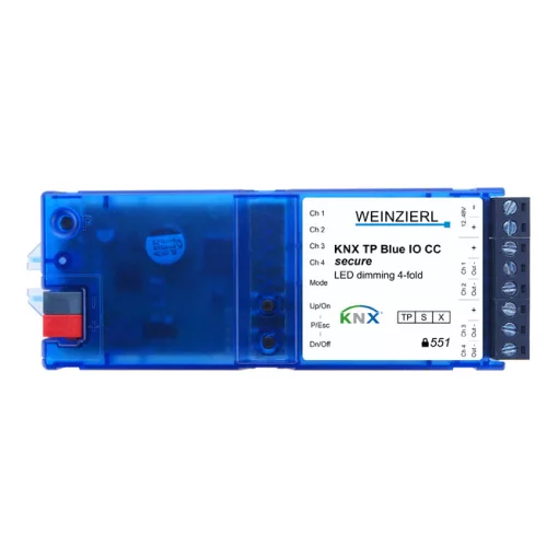 WEINZIERL 5378 KNX dimmaktor CC | 4-csatornás, secure, DE