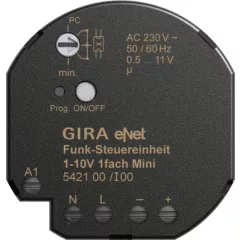   GIRA 542100 eNet rádiófrekvenciás vezérlőegység mini | 1-csatornás