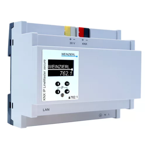 WEINZIERL 5465 KNX buszfeszültség-ellátó | 640 mA, IP-routerrel