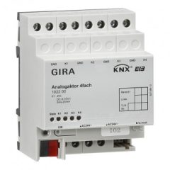 GIRA 102200 KNX analóg működtető | 4-szeres