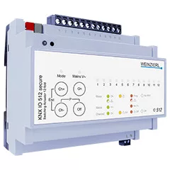   WEINZIERL 5491 KNX kapcsolóaktor | 12 kimenetes, központi betáplálás