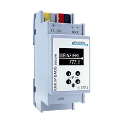   WEINZIERL 5544 KNX IP univerzális interfész | webszerverrel, vizualizációval, biztonsággal