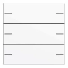   GIRA 575303 Billenőkészlet nyomógombhoz 4 System 55 | 3-fold | tiszta fehér fényes