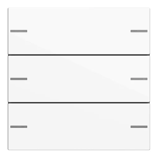GIRA 575303 Billenőkészlet nyomógombhoz 4 System 55 | 3-fold | tiszta fehér fényes