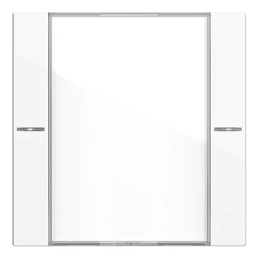 GIRA 577103 feliratozott billentyűkészlet tapintásérzékelő 4 System 55-höz | 1-es | tiszta fehér fényes