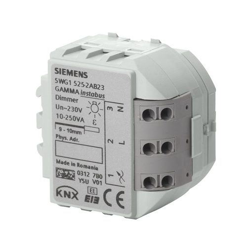 SIEMENS 5WG15252AB23 KNX univerzális fényerőszabályzó UP | 1x