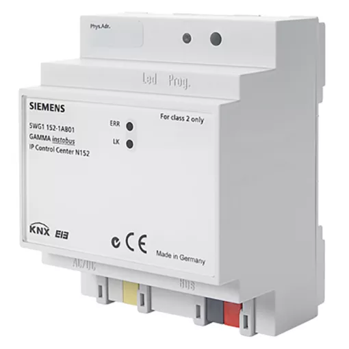 SIEMENS 5WG1152-1AB01 KNX vizualizációs szerver | IP Control Center N152