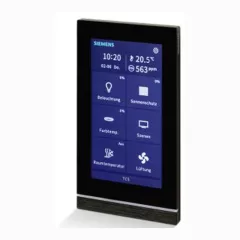   SIEMENS 5WG1205-2AB22 KNX érintőpanel Touch Control TC5 | függőleges | fekete | 5 hüvelyk