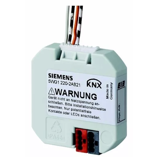 SIEMENS 5WG1220-2AB21 KNX érintőkapcsoló interfész | 2-csatornás