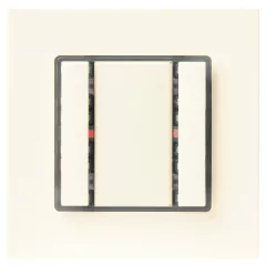   SIEMENS 5WG12212DB13 KNX tapintásérzékelő LED-del delta i-system | 1 kimenetes | titánfehér