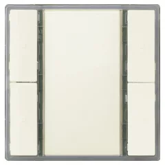   SIEMENS 5WG12222DB12 KNX tapintásérzékelő delta i-system | 2-csatornás | titánfehér