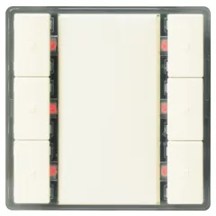   SIEMENS 5WG12232DB13 KNX tapintásérzékelő LED-del delta i-system | 3-csatornás | titánfehér