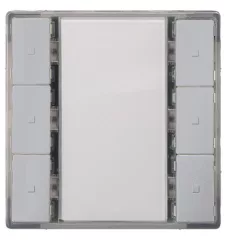   SIEMENS 5WG12232DB32 KNX tapintásérzékelő delta i-system | 3-csatornás | alumínium metál