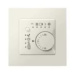   SIEMENS 5WG1237-2KB11 KNX helyiség-hőmérséklet-szabályozó | Standard | titánfehér