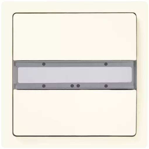 SIEMENS 5WG1285-2DB12 KNX tapintásérzékelő delta style | 1-csatornás, LED nélkül | titánfehér