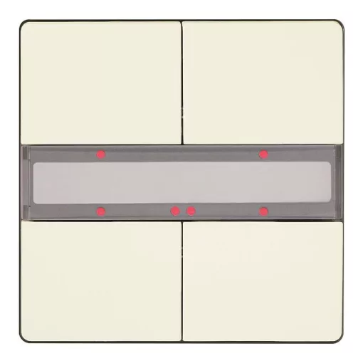 SIEMENS 5WG1286-2DB13 KNX tapintásérzékelő delta style | 2-csatornás | titánfehér