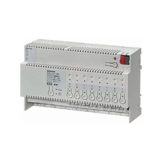 SIEMENS 5WG1502-1AB02 KNX kapcsolóaktor | 8 kimenetes, 16 A, 8 bináris bemenet
