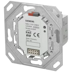   SIEMENS 5WG1510-2AB03 KNX bináris kimenet | 2 kimenetes, felfüggesztő kengyel és BTI-foglalat