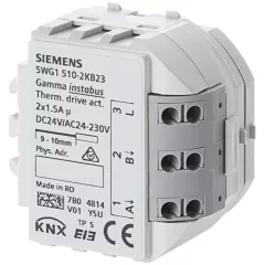   SIEMENS 5WG1510-2KB23 termikus meghajtó aktor | 1,5 A, kapcsoló