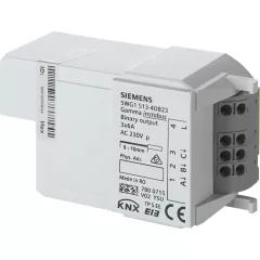   SIEMENS 5WG1513-4DB23 KNX kapcsolóaktor-modul | 3 kimenetes, 6 A