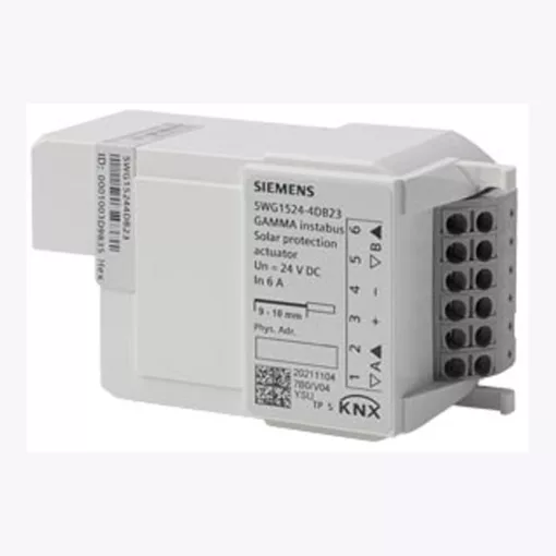 SIEMENS 5WG1524-4DB23 KNX árnyékolásaktor 24 V | 2 kimenetes