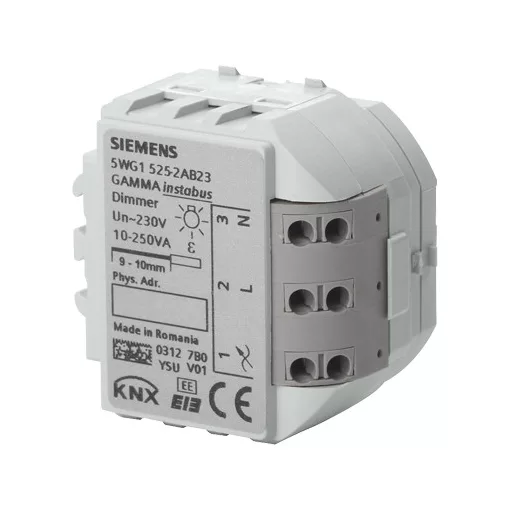 SIEMENS 5WG15252AB23 KNX univerzális dimmaktor UP | 1 kimenetes