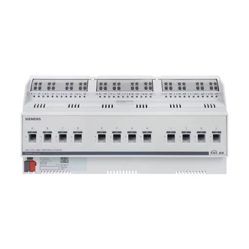SIEMENS 5WG1535-1DB61 KNX kapcsolóaktor | 12 kimenetes, 16/20 A, terhelésérzékeléssel