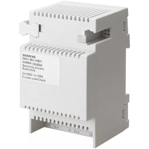 SIEMENS 5WG1562-1AB21 KNX kapcsolóaktor | 3 kimenetes, bővítőmodul