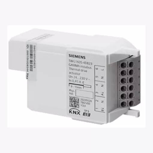 SIEMENS 5WG1605-4DB23 KNX termohajt-aktor | 2 kimenetes