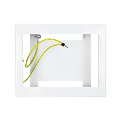   ELSNER 60157 Felületre szerelhető ház érintőpanelhez | WS1 Style / KNX Touch One Style | fehér