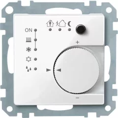   MERTEN 616719 KNX szobahőmérséklet-szabályozó System M | Standard | fényes poláris fehér