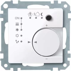   MERTEN 616725 KNX szobahőmérséklet-szabályozó System M | Standard | fényes fehér