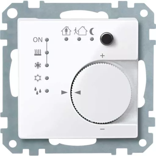 MERTEN 616725 KNX szobahőmérséklet-szabályozó System M | Standard | fényes fehér