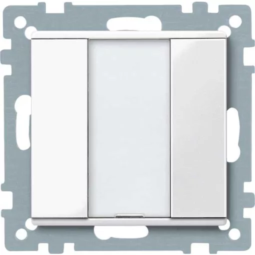 MERTEN 617119 KNX tapintásérzékelő Plus System M | 1 kimenetes | poláris fehér fényes