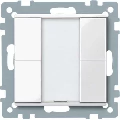   MERTEN 617219 KNX tapintásérzékelő Plus System M | 2-csatornás | poláris fehér fényes