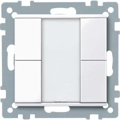   MERTEN 617225 KNX tapintásérzékelő Plus System M | 2-csatornás | aktív fehér fényes