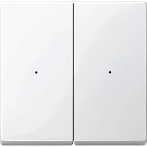 MERTEN 619219 Billenőkapcsoló KNX tapintásérzékelőhöz System M | 2-szoros | fényes poláris fehér