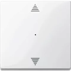   MERTEN 619419 Billenőkapcsoló KNX-tapintásérzékelőhöz System M | 1-csatornás, nyilak | poláris fehér fényes