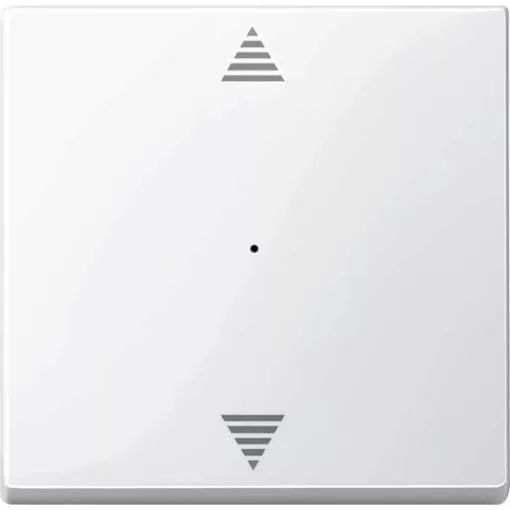 MERTEN 619419 Billenőkapcsoló KNX-tapintásérzékelőhöz System M | 1-csatornás, nyilak | poláris fehér fényes