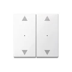   MERTEN 619719 billenőkapcsoló KNX-tapintóhoz System M | 2-es, nyilak | poláris fehér fényes