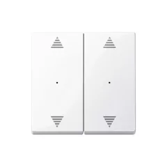   MERTEN 619725 Billenőlapka KNX tapintóhoz System M | 2-es, nyilak | aktívfehér fényes