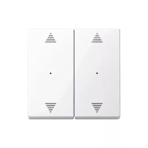 MERTEN 619725 Billenőlapka KNX tapintóhoz System M | 2-es, nyilak | aktívfehér fényes