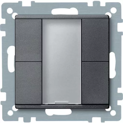 MERTEN 627614 KNX tapintásérzékelő Plus System M | 2-csatornás | antracit