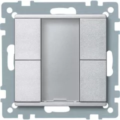   MERTEN 627660 KNX tapintásérzékelő Plus System M | 2-csatornás | alumínium
